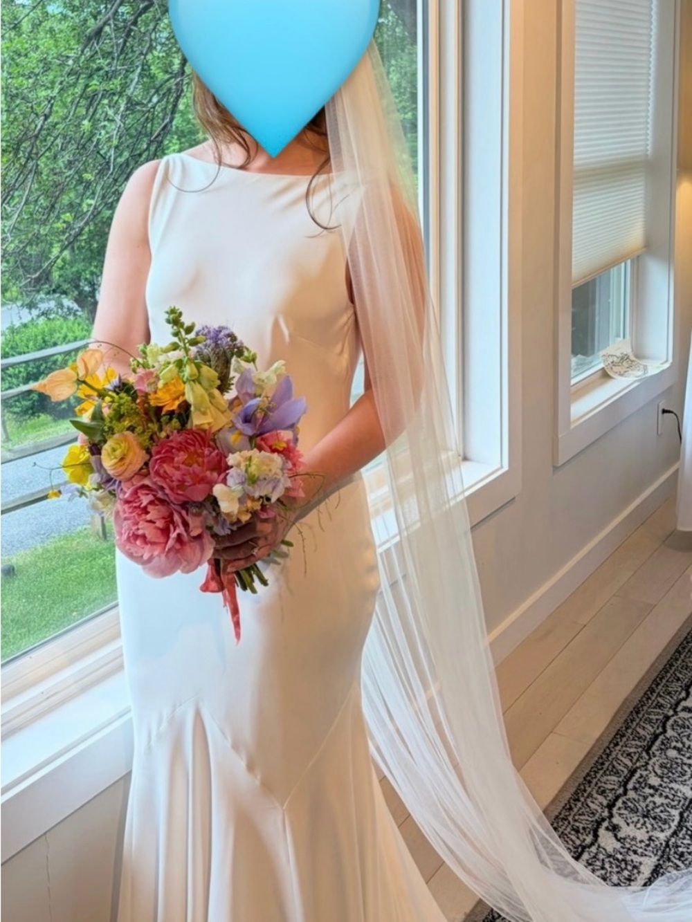 Alexandra Grecco Signature Cathedral Veil - Picture 2 of 2